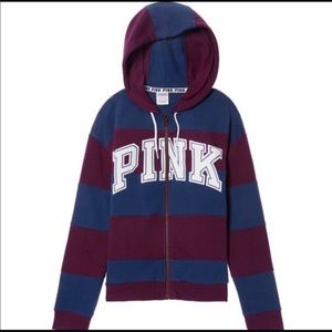 PINK Boyfriend Rugby Jacket